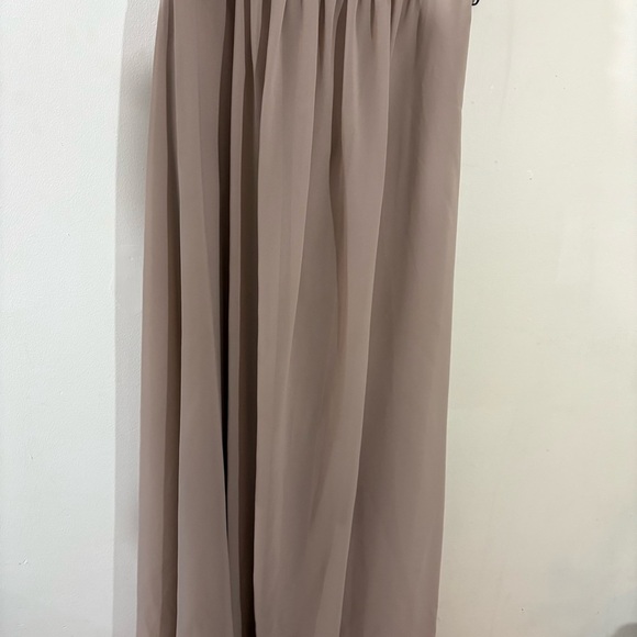 Sorella Vita Dusty Pink Rose Prom Bridesmaid Long Dress Sz 16 Chiffon Wedding - Picture 13 of 15